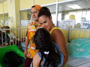 'Genaro' y 'Genésis' en agasajo de Hospital del Niño