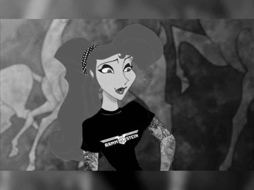 Así se verían las princesas de Disney si fueran góticas