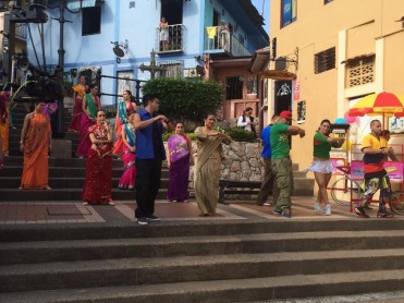 El tras cámaras del popular video del Dhinka Chika