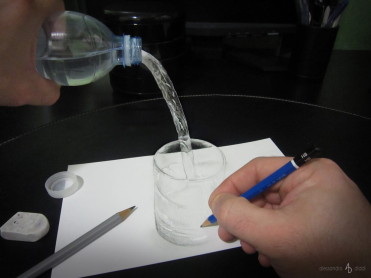 Dibujos que cobran vida fuera del papel