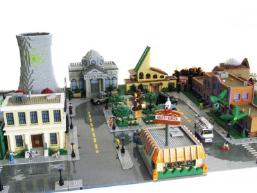 Springfield al estilo Lego