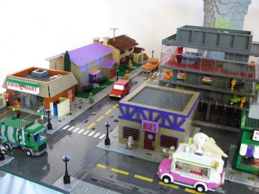Springfield al estilo Lego