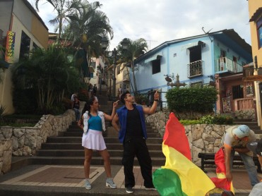 El tras cámaras del popular video del Dhinka Chika