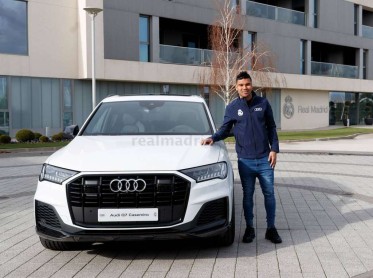 Los carros que recibieron los jugadores del Real Madrid