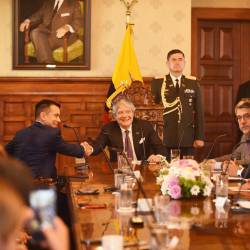 Este martes 17 de octubre se dio la primera reunión de transición entre el presidente saliente Guillermo Lasso y el electo Daniel Noboa Azin en el Palacio de Carondelet.