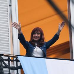 Foto de archivo de la expresidenta de Argentina Cristina Fernández. EFE/ Juan Ignacio Roncoroni