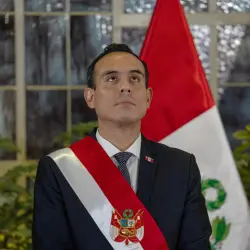 El presidente interino de Perú, José Jerí, en una foto de archivo.