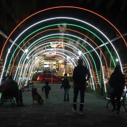Quito, 20 de diciembre de 2023. Actividades por Navidad en la capital.