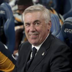 El presidente de la Confederación Brasileña de Fútbol no quiso hablar de la contratación de Carlo Ancelotti, entrenador italiano del Real Madrid.