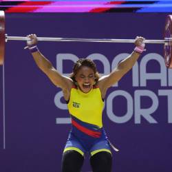 Jessica Palacios, atleta ecuatoriana.