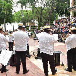 300 personas disfrutaron del programa de reactivación turística en el que participó la Banda Municipal para interpretar música en vivo.