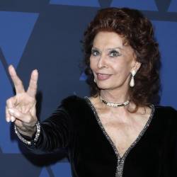 Imagen de archivo de la actriz italiana Sophia Loren.
