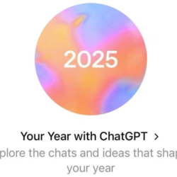 Resúmen del año con ChatGPT.