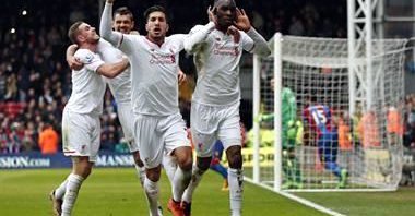 Liverpool remonta y vence a Crystal Palace