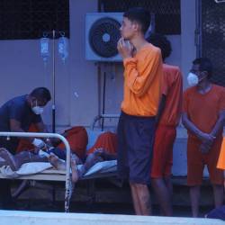 Guayaquil, abril 2025. Personas privadas de la libertad con enfermedades en la Penitenciaría del Litoral.