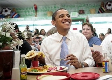 Obama es amante de la comida mexicana