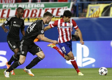 Atlético de Madrid y Chelsea dividen honores en el Calderón