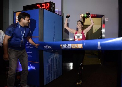 Australiana gana la subida al Empire State por quinta vez