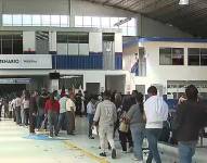 Centro de Matriculación vehicular en el parque Bicentenario.