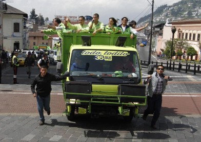 Augusto Barrera estuvo junto al Presidente en el penúltimo día de campaña