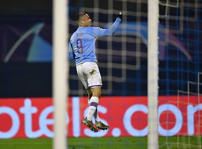 UCL: Triplete de Gabriel Jesús en triunfo de Manchester City