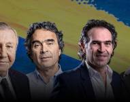 Rodolfo Hernández, Sergio Fajardo, Federico Gutiérrez y Gustavo Petro son los candidatos en Colombia.