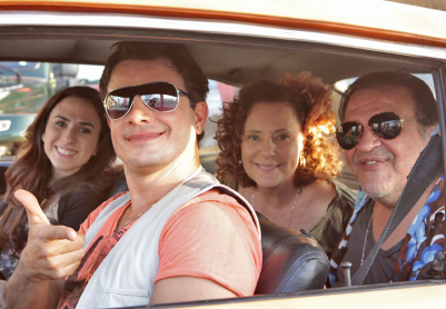 Mire lo que hacían los actores de 'Rastros de Mentiras' fuera de escena