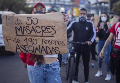 Cuatro muertos en una nueva masacre en Colombia