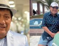 El mago de la rockola, Aladino, junto a su hija.