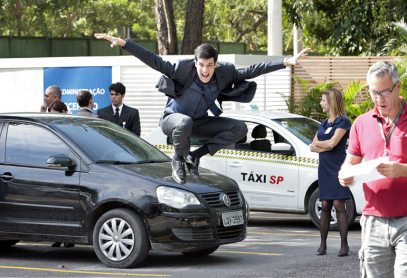 Mire lo que hacían los actores de 'Rastros de Mentiras' fuera de escena