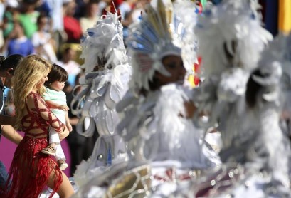 Shakira despide el Mundial Brasil 2014 al ritmo de 'La la la'