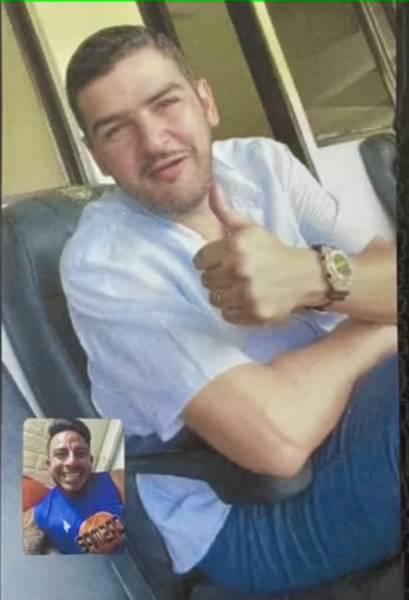 Esta fue la foto presentada por Salcedo este miércoles 9 de julio.