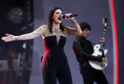 Laura Pausini enamoró al "monstruo" de Viña del Mar