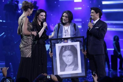 Laura Pausini enamoró al "monstruo" de Viña del Mar