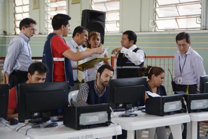CNE hizo pruebas a la base de datos que se utilizará el domingo en Guayaquil
