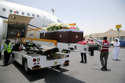 Ceremonia de homenaje del club El Jaish al fallecido Christian &quot;Chucho&quot; Benítez