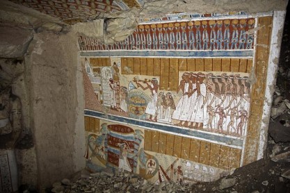 Hallan tumba de un jefe cervecero del antiguo Egipto
