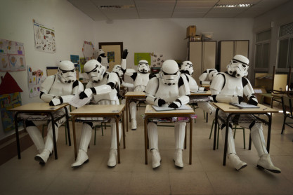 16 imágenes que muestran un día libre de los Stormtroopers