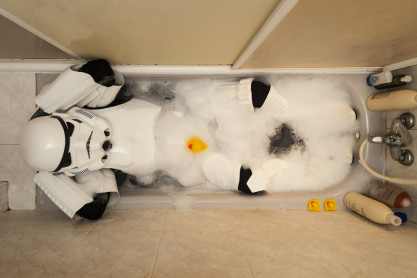 16 imágenes que muestran un día libre de los Stormtroopers