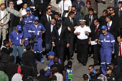 Presidente Correa participó en la reconstrucción de los hechos del 30S