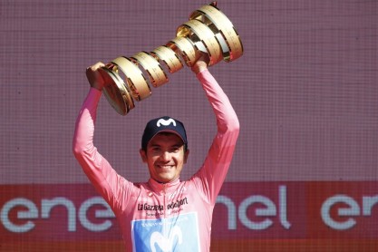 Las mejores fotos de la victoria de Richard Carapaz en el Giro de Italia