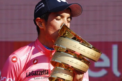 Las mejores fotos de la victoria de Richard Carapaz en el Giro de Italia