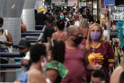Así están las calles de Brasil en medio de la pandemia del coronavirus