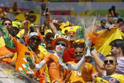 Marfileños y colombianos disputan tres puntos importantes