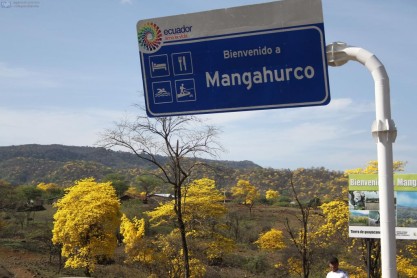 Un manto amarillo cubre la frontera sur del Ecuador