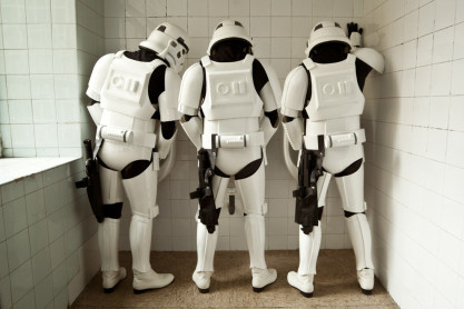 16 imágenes que muestran un día libre de los Stormtroopers