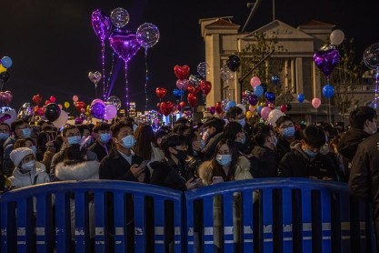 Así fue el fin de año en Wuhan