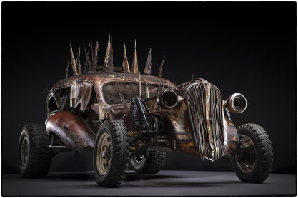 Fantásticas fotografías de los autos de “Mad Max Fury Road”