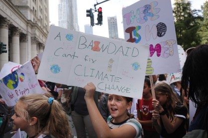 Juventud mundial se moviliza contra el cambio climático