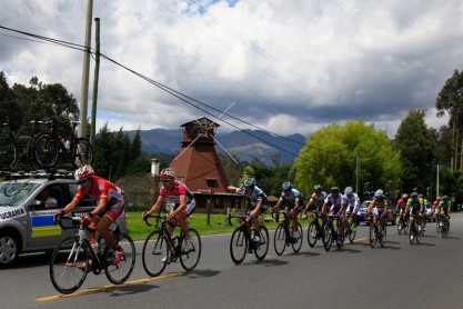 Vuelta ciclista a Colombia arrancó en Quito